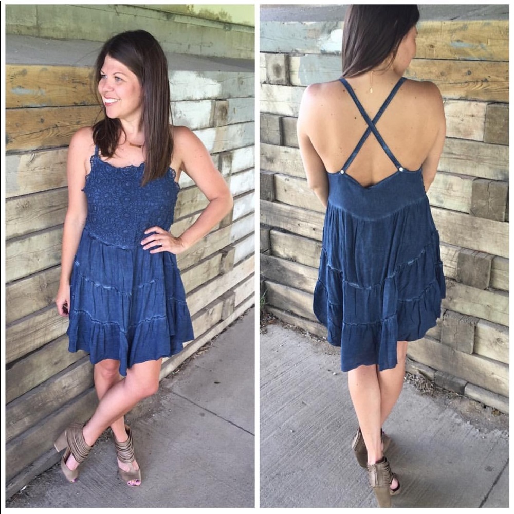 Navy dress